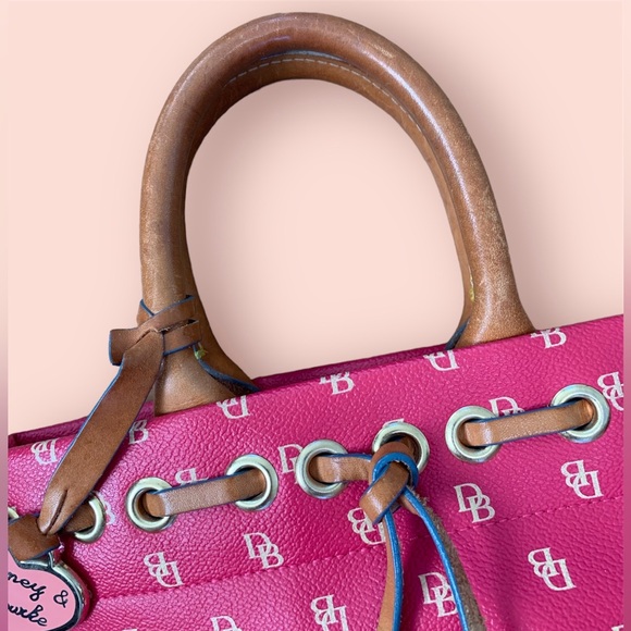 Dooney and Bourke genuine Leather purse-Pink S - Picture 4 of 7